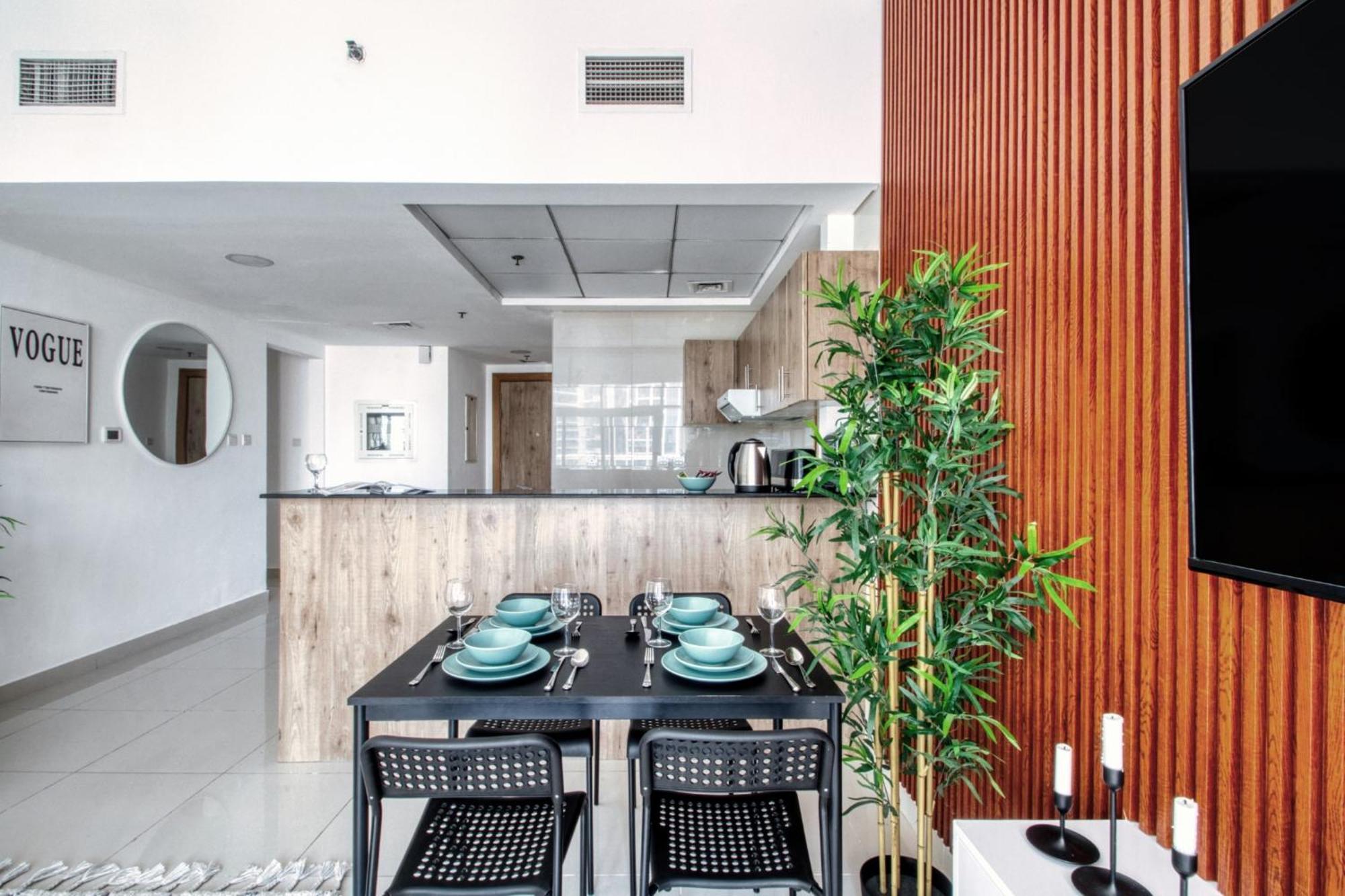 迪拜Iconic 2Br With Marina Views公寓 外观 照片
