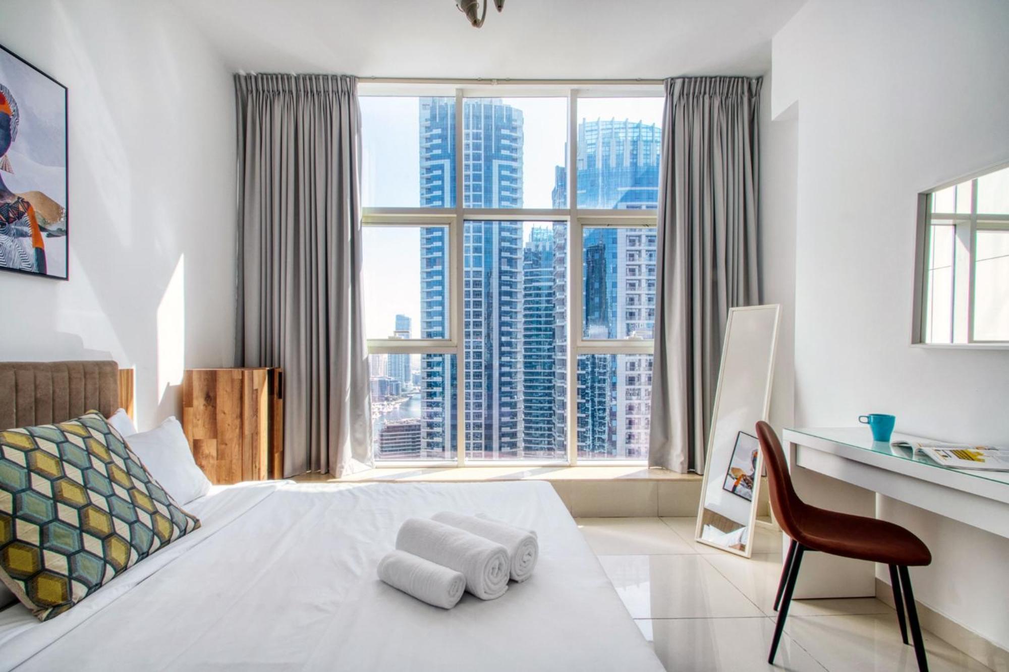 迪拜Iconic 2Br With Marina Views公寓 外观 照片